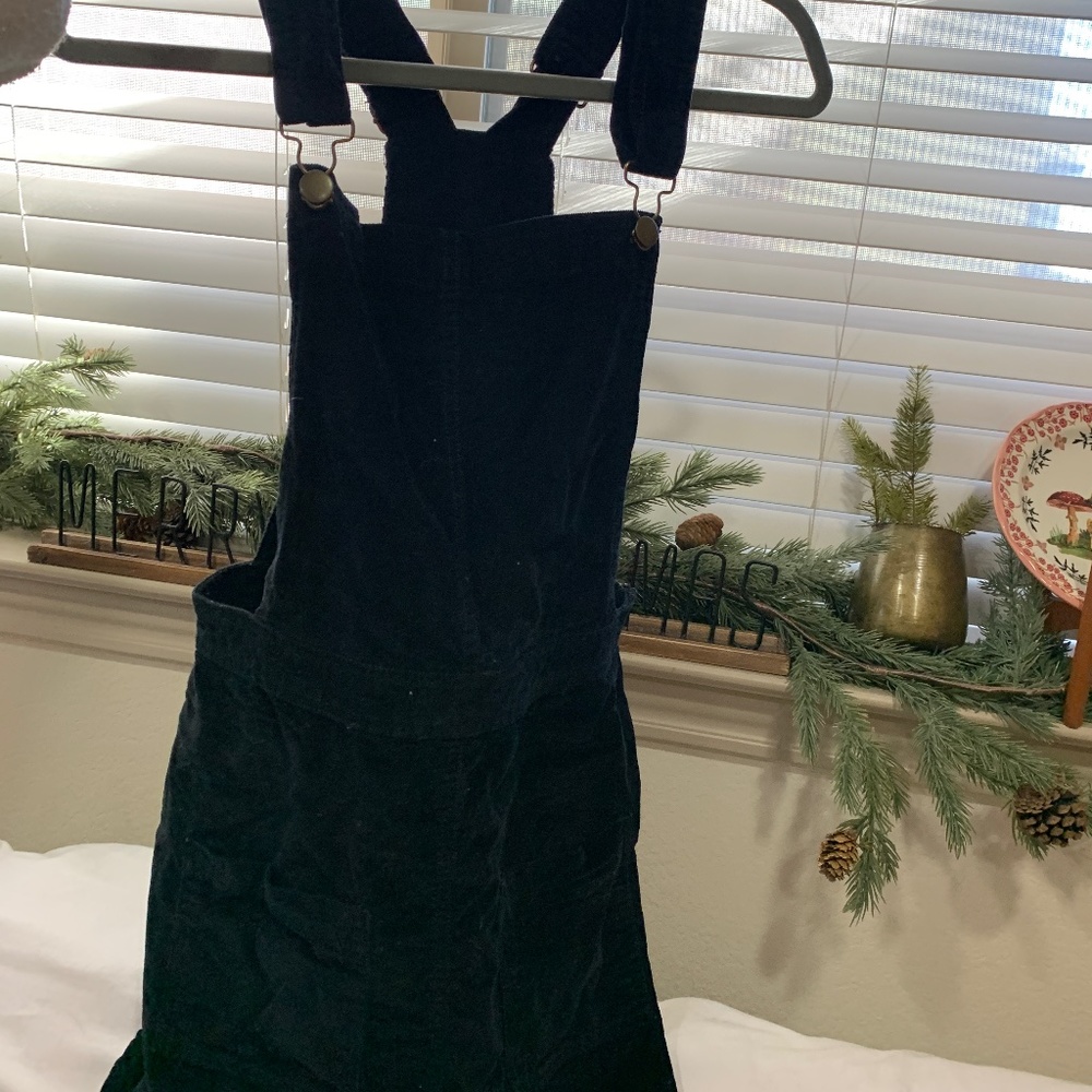 Black Overall Dress